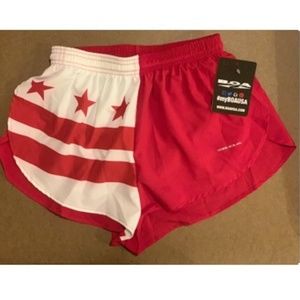 BOA Men's DC Flag 1" Elite M Split Running Shorts